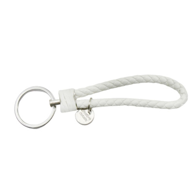 Брелок для ключів Косичка, білий MiC BR1325