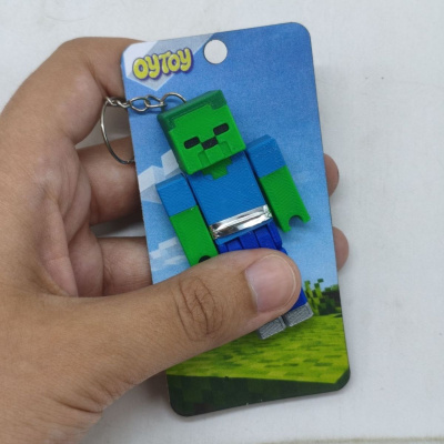 Брелок 3D друк Minecraft Zombie / Зомбі OYTOY 1015000