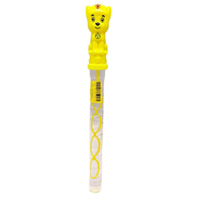Райдужні бульбашки з фігуркою ГОНЩИК (ЖОВТИЙ) 37 см MIC BIGRP100