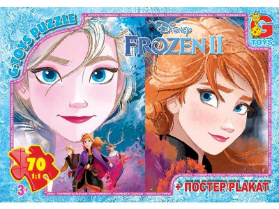 Пазли Холодне серце, 70 ел Gtoys FR022