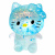 Антистрес жуйка-тягучка Hello Kitty 8 см (БЛАКИТНИЙ) MIC MS-24-11-103