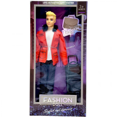 ЛялькаFashion Doll хлопець з аксесуарами 29 см (ВИД 4) MIC 2138-1