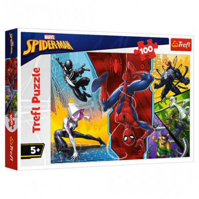 Пазли глітерні Marvel, 100 елементів Trefl 16347