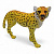 Фігурка ігрова Дикі тварини (Гонконг), леопард (19 см) MIC 78(617)
