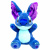 Музична мʼяка іграшка STITCH (СИНІЙ) MIC muzstich
