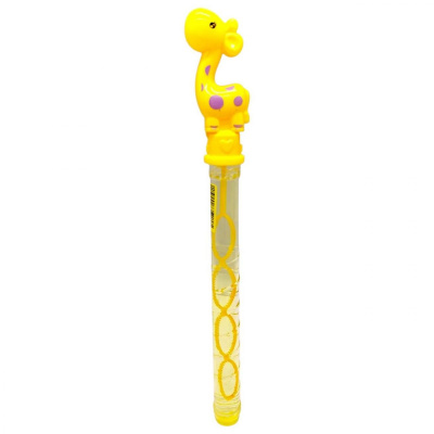 Райдужні бульбашки з фігуркою ЖИРАФ (ЖОВТИЙ) 37 см MIC BIGRP100