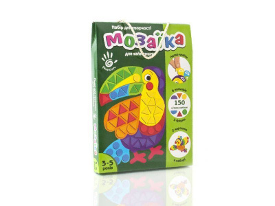 Набір для творчості Мозаїка. Тукан Vladi Toys VT4511-02