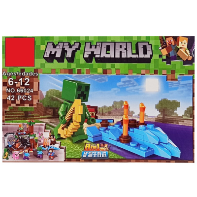 Конструктор дитячий "Minecraft" 66024K-7, 41 деталь