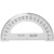 Транспортир пластиковий 180/100 (прозорий) KOH-I-NOOR 746168 Транспортир пластиковий 180/100 (прозорий) KOH-I-NOOR 746168
