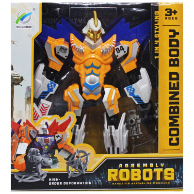 Робот пластиковий Combined body, вид 4 SHUNQIRUN 339-20