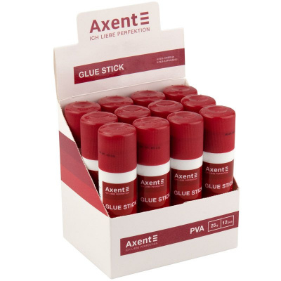 Клей-олівець PVA, 25 г Axent 7103-A