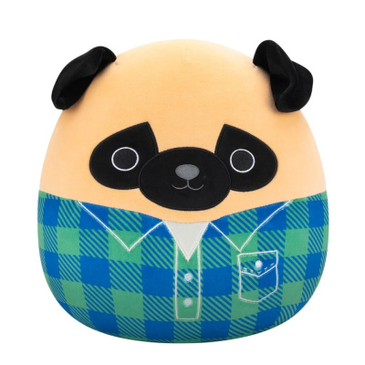 М'яка іграшка Мопс Принц у сорочці Squishmallows SQCR06622, 30 см