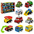 Ігровий набір машинок Mini Cartoon Car 5857 у наборі 10 шт