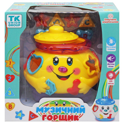 Інтерактивна іграшка Музичний горщик (желтый) TK Group 66811