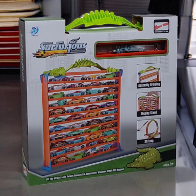 Трек-паркінг Surfurious 36 x 33 см, 2 машинки Lanfa Toys 8899-14