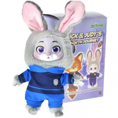 Іграшка-сюрприз мʼяка Брелок Зоотрополіс. Zootopia 2 СЕЗОН у коробці 20см MIC TTDS25GJM01