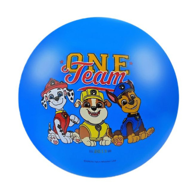 Мʼяч гумовий, 23 см, Paw Patrol / Щенячий патруль, 70 гр (синій) MIC PP2517