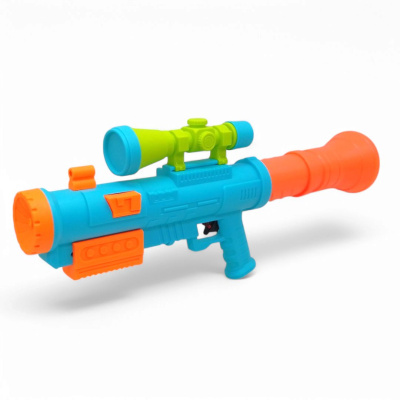 Водний пістолет, помповий механізм, (54 см) бірюзовий MIC M406Q