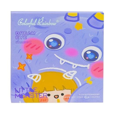 Тіні для повік Little monster БЛАКИТНИЙ MIC 2776/7/8/9