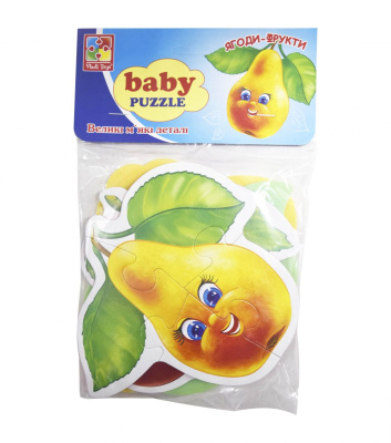 Бебі пазли Фрукти Vladi Toys VT1106-77