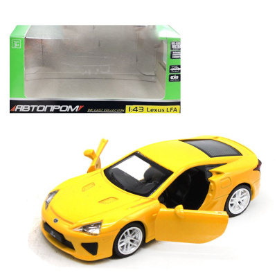 Машина металопластикова Lexus, жовта MiC 4316