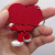 Брелок 3d друк СЕРДЦЕ РУХОМЕ, KEYCHAIN MIC KCHN105