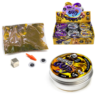 Магнітна жуйка для рук, золотиста (укр) Dankotoys MgGUM-01-01U