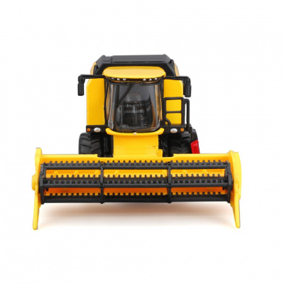 Автомодель Зернозбиральний комбайн "New Holland TC5.90" Bburago 18-31721 із зерновою жниваркою