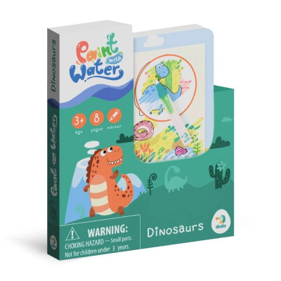 Водна розмальовка Paint with water: Динозаври Dodo 300310