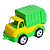 Дитяча іграшка сміттєвоз "Mini Matik" 002/7BMS(Yellow) пластик, 13,5 см