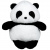 Дитяча м'яка іграшка "Малюк Панда" FWPBABYPANDA24BK0 30 см