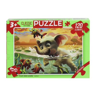 Пазли Слонік, 120 дет. Dankotoys C120-32-01