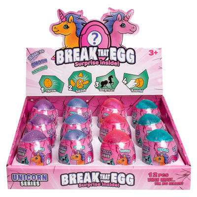 Яйце-сюрприз Break that Egg: Єдиноріг DreamMakers FC20301