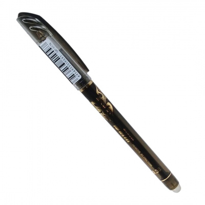 Ручка пише-стирає 3176 чорна Odemei 3176-Black