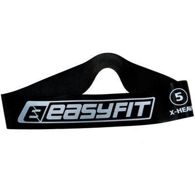 Резинка для фітнесу, #5 x-heavy, чорний EasyFit EF-1813-5