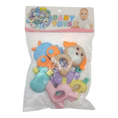 Набір брязкалець 4 штук в пакеті Baby Toys 030
