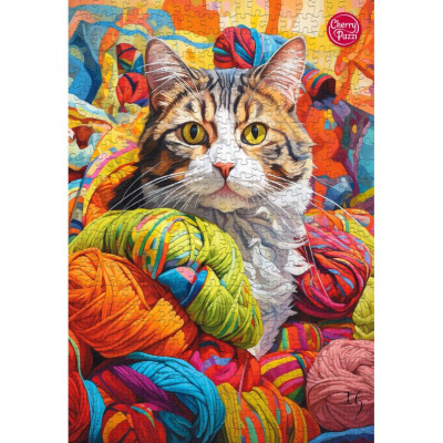 Пазли Котяча примха, 500 елементів Cherry Pazzi 20098