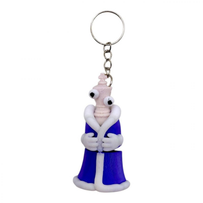 3D Брелоки FLEXI KINGER The Amazing Digital Circus / КІНГЕР ЦИФРОВИЙ ЦИРК KEYCHAIN, 3D друк OYTOY 05070100