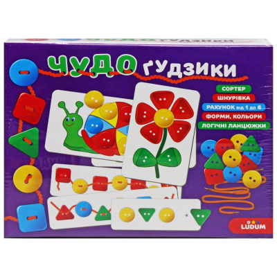 Гра настільна Чудо гудзики Ludum ME5032-13