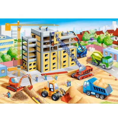 Пазли Велике будівництво, 60 елементів Castorland B-066223
