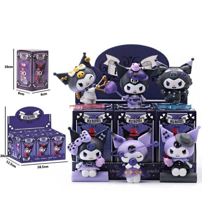 Фігурка-сюрприз аніме Санріо (Sanrio) Куромі (Kuromi), мікс, 1 штука MIC LZDH019-3