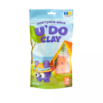 Набір для творчості UʼDO Clay 16 шт Strateg 30879