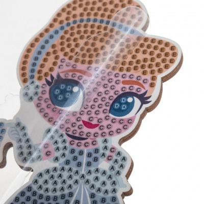 Набір для творчості зі стразами "Попелюшка" Crystal Art CAFGR-DNY004 на підставці