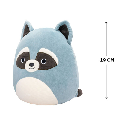 Мʼяка іграшка Squishmallows: Єнот Роккі (19 см) Squishmallows SQCR05407