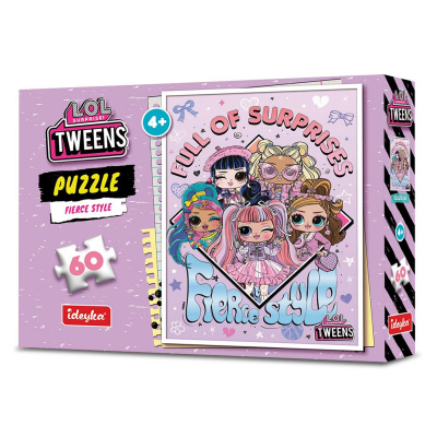 Пазли L.O.L. Surprise! Tweens Fierce Style, 60 елементів Ідейка LP60-003
