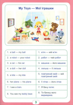 Книга-тренажер з інтерактивними закладками Aktive book fo kids.Starter English Торсинг 04518