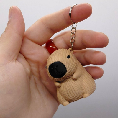 3D Брелоки CAPYBARA KEYCHAIN / КАПІБАРА, ВЕЛИКА, Keychain, 3D друк OYTOY 07015110