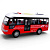 Автобус інерційний на батарейках 19x8x8 см (ЧЕРВОНИЙ) MIC YM-9907F