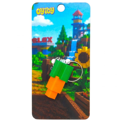 Брелок 3D друк Roblox Carrot / Морква GaG Keychain OYTOY 2009100