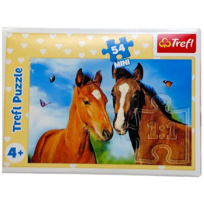 Пазли Тваринки. Коні 54 ел Trefl 19732/33/34/35